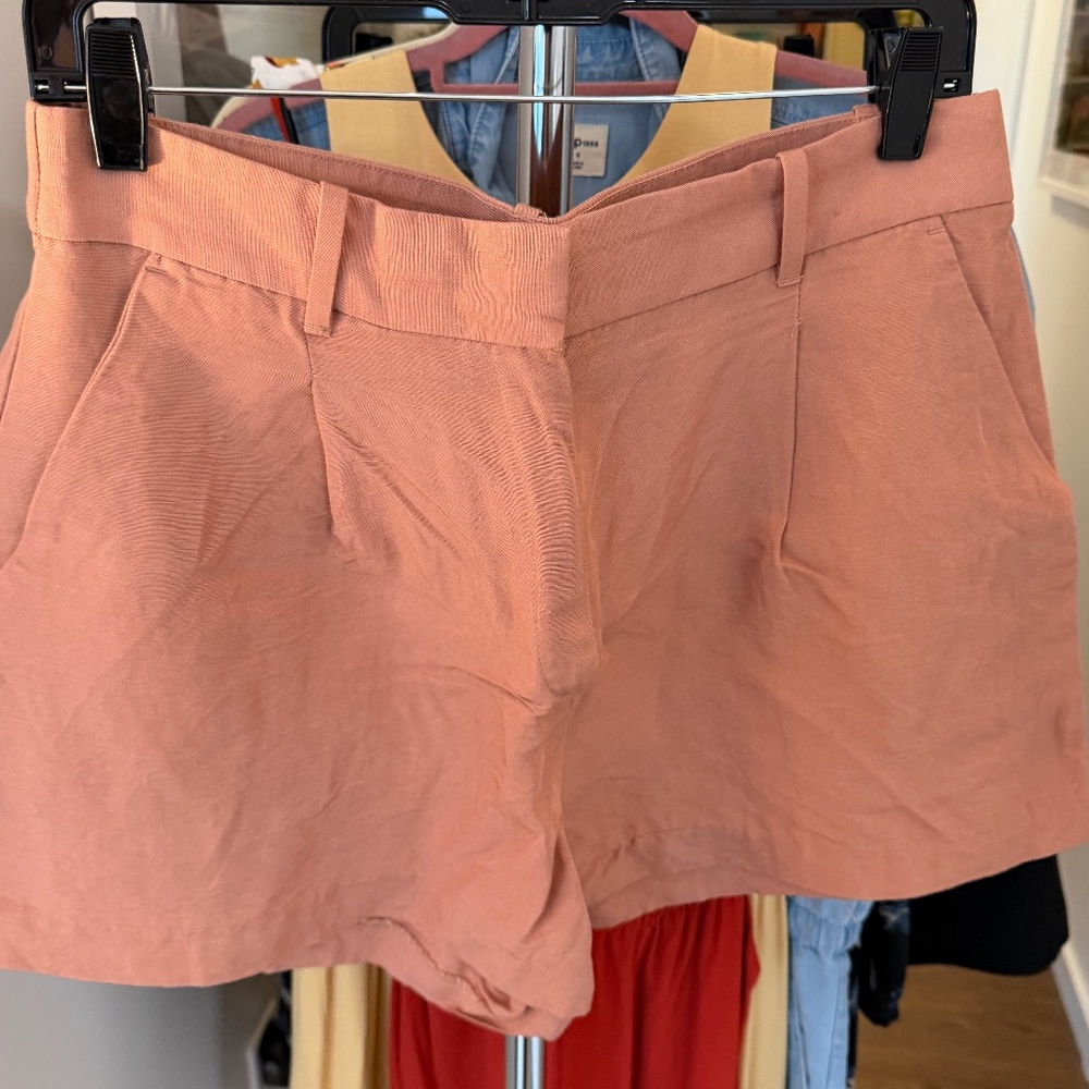 H&M Linen Blend Shorts